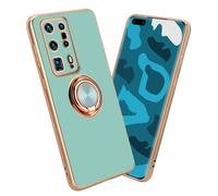 Cadorabo Housse de protection pour Huawei P40 PRO+ Housse en turquoise Etui Case Cover protection caméra support voiture magnétique