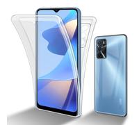 Cadorabo Housse de protection pour Oppo A16s / A54s Housse en transparent 360° Etui Full Body Housse de portable Cover Case