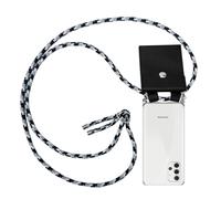 Cadorabo Housse de protection pour Samsung Galaxy A32 5G Housse en gris Chaîne de téléphone portable Cordon Etui amovible