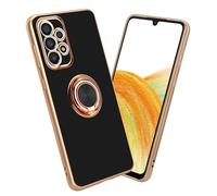 Cadorabo Housse de protection pour Samsung Galaxy A33 5G Housse en noir Etui Case Cover protection caméra support voiture magnétique