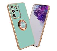 Cadorabo Housse de protection pour Samsung Galaxy S20 ULTRA Housse en turquoise Etui Case Cover Protection caméra support voiture magnétique