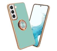 Cadorabo Housse de protection pour Samsung Galaxy S21 5G Housse en turquoise Etui Case Cover Protection caméra support voiture magnétique