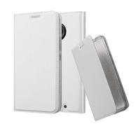 Cadorabo Housse de téléphone portable pour Motorola MOTO X4 Housse de protection en argent Cover Etui Book Case Booklet
