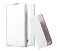 Cadorabo Housse de téléphone portable pour Nokia Lumia 520 / 521 Housse de protection en argent Cover Etui Book Case Booklet