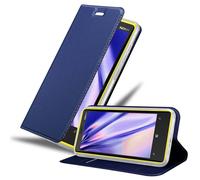 Cadorabo Housse de téléphone portable pour Nokia Lumia 920 Housse de protection en bleu Cover Etui Book Case Booklet