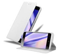 Cadorabo Housse de téléphone portable pour ZTE Blade A612 Housse de protection en argent Cover Etui Book Case Booklet