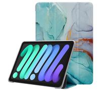 Cadorabo Housse pour Apple iPad MINI 6 (8.3 pouces) Housse design pour téléphone portable Vert Housse de protection pour tablette Etui TPU Pochette