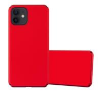 Cadorabo Housse pour Apple iPhone 12 PRO MAX Housse de protection en rouge Hard Case Handy Etui
