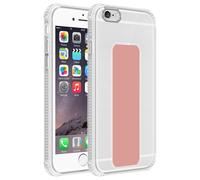 Cadorabo Housse pour Apple iPhone 6 / 6S Housse en rose Etui TPU Silicone Case Cover Stand Fonction