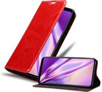 Cadorabo Housse pour Google PIXEL 4 XL Housse de protection rouge Etui pour téléphone portable Case Cover Fermeture magnétique