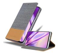 Cadorabo Housse pour Honor 9X PRO Housse en gris Housse pour portable Etui Book Case Cover