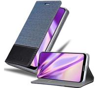 Cadorabo Housse pour Huawei Y6 2019 Housse en bleu Etui pour téléphone portable Book Case Cover