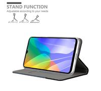 Cadorabo Housse pour Huawei Y6P Housse en bleu Etui pour téléphone portable Book Case Cover