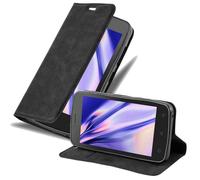 Cadorabo Housse pour Lenovo A PLUS Housse de protection en noir Housse pour portable Etui Case Cover Fermeture magnétique