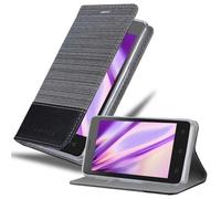 Cadorabo Housse pour Lenovo B Housse en gris pour téléphone portable Etui Book Case Cover