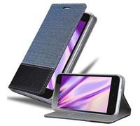 Cadorabo Housse pour Lenovo C2 Housse en bleu pour téléphone portable Etui Book Case Cover