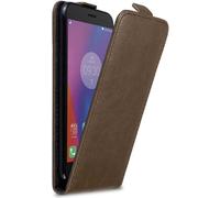 Cadorabo Housse pour Lenovo K6 / K6 POWER Housse de protection en marron Flip Etui Housse de portable Case Cover