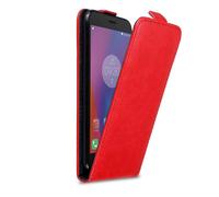 Cadorabo Housse pour Lenovo K6 / K6 POWER Housse de protection en rouge Flip Etui Housse de portable Case Cover