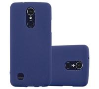 Cadorabo Housse pour LG K8 2017 US Version Housse en bleu Housse téléphone portable TPU Etui Cover Case