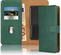Cadorabo Housse pour LG OPTIMUS F5 / LUCID 2 Housse de portable en ARMEGRE avec compartiment pour carte, 360 degrés Housse de protection à rabat- Flip Case Book Cover Cuir synthétique Housse de portab