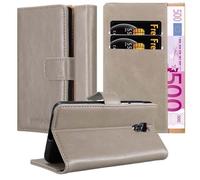Cadorabo Housse pour LG X SCREEN Housse en marron Housse pour portable Book Case Etui Luxury