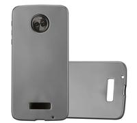 Cadorabo Housse pour Motorola MOTO X4 Housse en gris Housse téléphone portable TPU Silicone Etui Cover Case