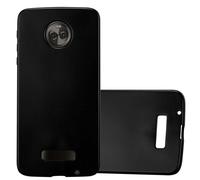Cadorabo Housse pour Motorola MOTO X4 Housse en noir Housse téléphone portable TPU silicone Etui Cover Case