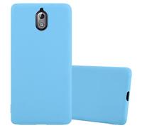 Cadorabo Housse pour Nokia 3.1 Housse en bleu Housse téléphone portable TPU Silicone Etui Case Cover