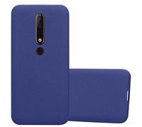 Cadorabo Housse pour Nokia 6.1 Housse en bleu Housse pour portable TPU Etui Cover Case