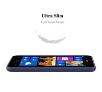 Cadorabo Housse pour Nokia Lumia 925 Housse en bleu Etui Hard Case Handyhülle Cover