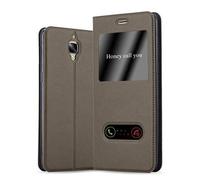 Cadorabo Housse pour OnePlus 3 / 3T Housse en marron Housse pour portable Book Case Cover Etui