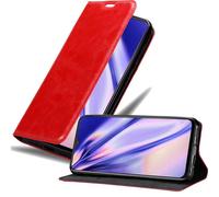 Cadorabo Housse pour OnePlus 7 Housse de protection rouge Etui pour téléphone portable Case Cover Fermeture magnétique