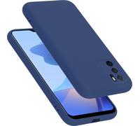 Cadorabo Housse pour Oppo A16s / A54s Housse en bleu Housse pour portable Case Cover TPU Etui