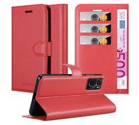 Cadorabo Housse pour Oppo A36 / A76 / A96 4G / K10 4G / Realme 9i Housse de protection en rouge Housse de portable Etui Case Cover