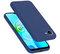 Cadorabo Housse pour Realme C30 / Narzo 50i PRIME Housse en bleu Housse pour portable Case Cover TPU Etui