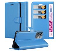 Cadorabo Housse pour Realme GT 2 PRO Housse de protection bleue Etui pour téléphone portable Case Cover Fermeture magnétique