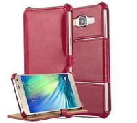 Cadorabo Housse pour Samsung Galaxy A3 2015 Housse en rouge Housse pour portable Etui Case Cover Pochette