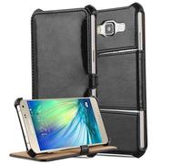 Cadorabo Housse pour Samsung Galaxy A5 2015 Housse en noir Housse pour portable Etui Case Cover Pochette