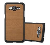 Cadorabo Housse pour Samsung Galaxy GRAND PRIME en marron Housse Etui Case Cover TPU Silikon