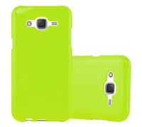 Cadorabo Housse pour Samsung Galaxy J5 2015 Housse en TPU vert Etui Case Cover