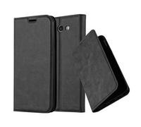 Cadorabo Housse pour Samsung Galaxy J5 2017 version US Housse de protection en noir Housse pour portable Etui Case Cover Fermeture magnétique