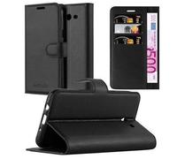 Cadorabo Housse pour Samsung Galaxy J5 2017 version US Housse de protection en noir Housse pour portable Etui Case Cover Fermeture magnétique