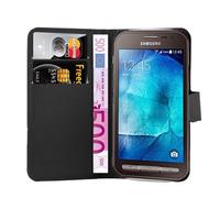 Cadorabo Housse pour Samsung Galaxy TREND 3 Housse de protection en noir Housse pour portable Etui Case Cover Fermeture magnétique