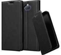 cadorabo Coque pour Sony Xperia 10 Plus en Noir Nuit - Housse Protection avec Fermoire Magnétique, Stand Horizontal et Fente Carte - Portefeuille Etui Poche Folio Case Cover