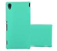 Cadorabo Housse pour Sony Xperia M4 AQUA Housse en vert Etui Hard Case Housse téléphone portable Cover