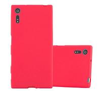 Cadorabo Housse pour Sony Xperia XZ / XZs Housse en rouge Housse téléphone portable TPU Etui Cover Case