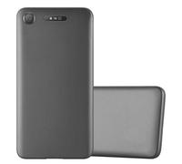 Cadorabo Housse pour Sony Xperia XZ1 Housse en gris Housse téléphone portable TPU Silicone Etui Cover Case