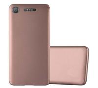 Cadorabo Housse pour Sony Xperia XZ1 Housse en rose Housse pour téléphone portable TPU Silicone Etui Cover Case