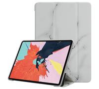 Cadorabo Housse Pour Tablette Compatible Avec Apple Ipad Pro 11 2020 / 2021 (11 Zoll) - Design Marbre Blanc - Étui De Protection Ultrafine En Silicone Tpu Flexible Avec Fonction De Support