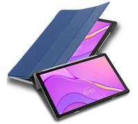 Cadorabo Housse Pour Tablette Compatible Avec Huawei Matepad T 10 (9.7 Zoll) / T 10s (10.1 Zoll) En Bleu Foncé Jersey - Housse De Protection Ultra Fine Sans Auto Wake Up Et Fonction De Support